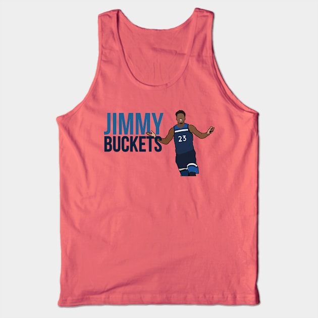 Jimmy Butler - Jimmy Buckets Tank Top by xavierjfong